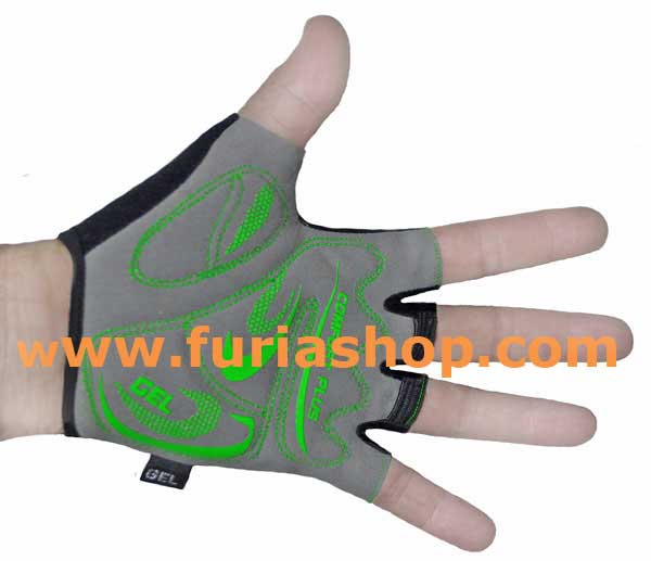 Guantes cortos con gel ciclismo