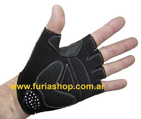 Guantes cortos con gel para ciclismo 
