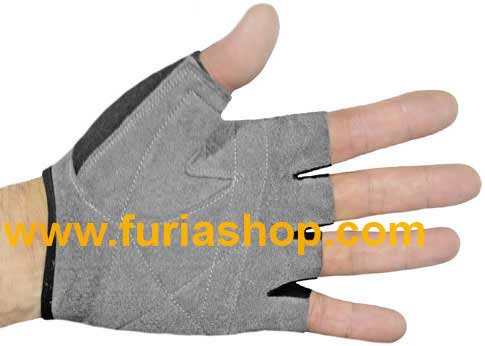 Guantes cortos con gel para bicicleta