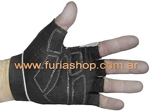 Guantes de bicicleta con dedos cortos
