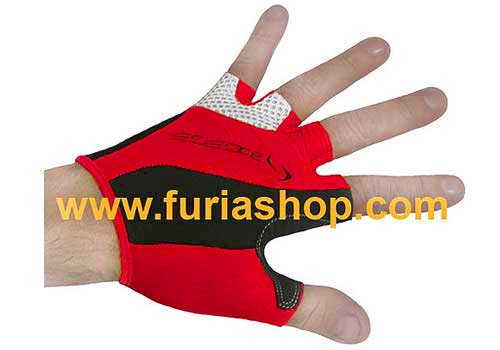 Guantes dedos cortos para bicicleta