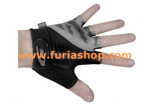 Guantes dama con gel dedo corto