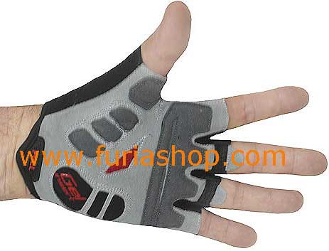 Guantes cortos con gel bicicleta