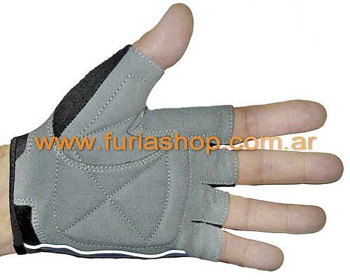 Guantes cortos con gel bicicleta 