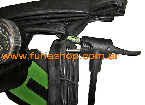 Inflador bicicleta de pie Pedro Domestique