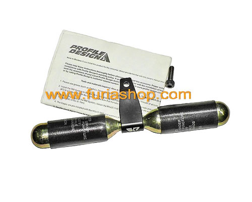 Cartuchos y soporte CO2 16 gramos c/u