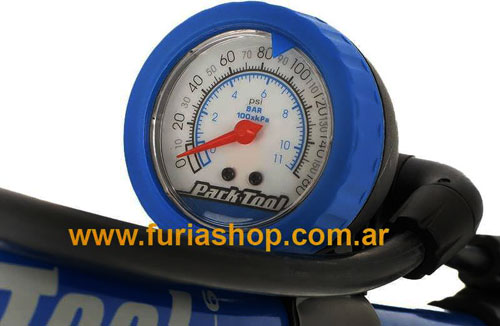 Inflador de pie Park Tool alta presion