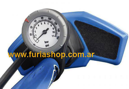 Inflador de pie Pro alta presion