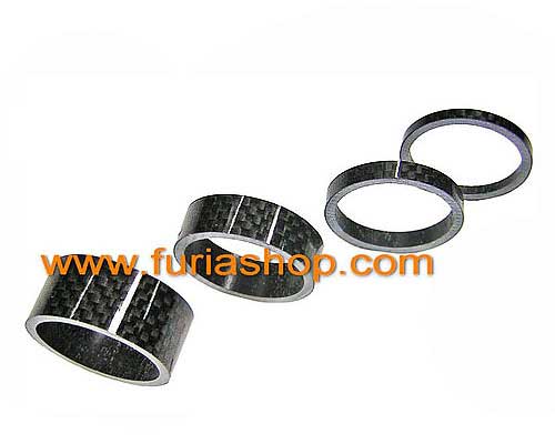 Kit espaciadores de Carbono Pro horquilla