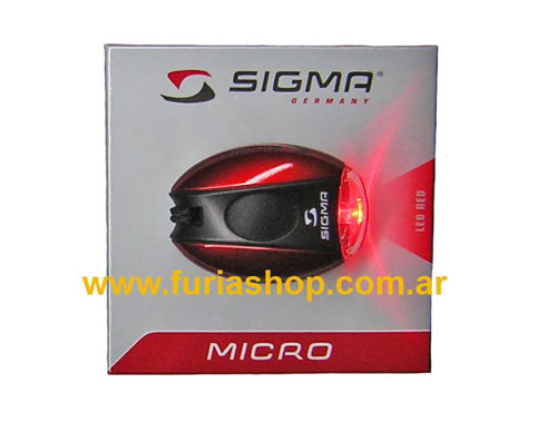 Luz bicicleta trasera Sigma Micro Red