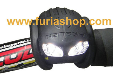 Luz led delantera de bicicleta