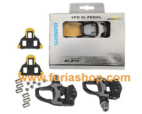 Pedales ruta Shimano 105 PD-5610 Box
