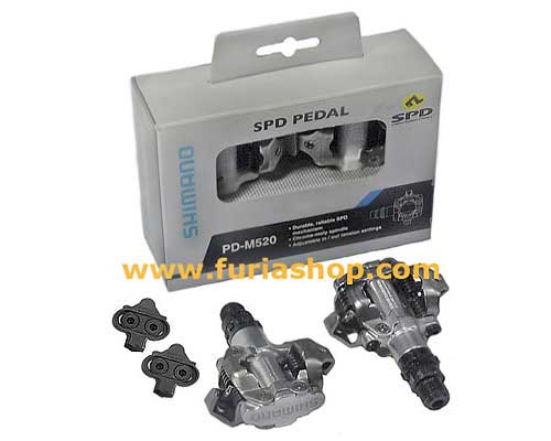 Pedales automaticos Shimano PD-M520 S