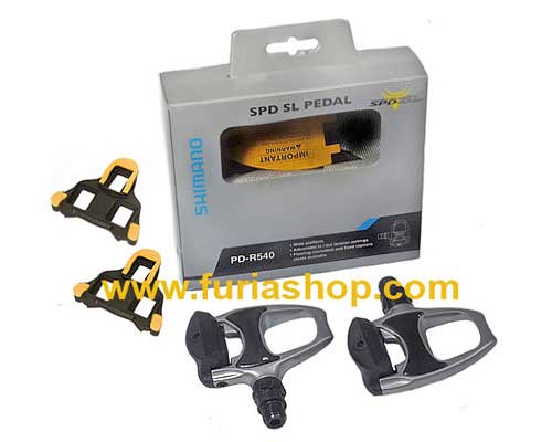 Pedales Shimano ruta y triatlon PD-R540 S