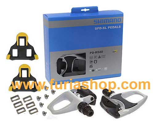 Pedales de ruta Shimano PD-R540 W