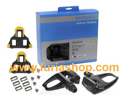 Pedales Shimano PD-R540 B ruta