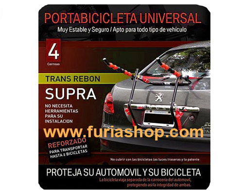 Porta bicicletas para auto Rebon Supra