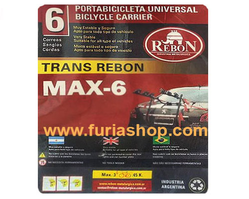 Porta bicicletas Rebon Max 6