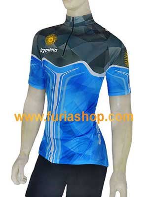 Remera Argentina para ciclismo hombre