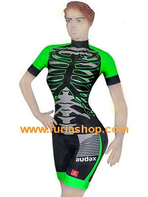 Remera mujer ciclismo Audax