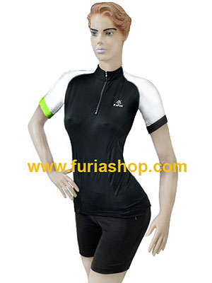 Remera de ciclismo Audax para dama