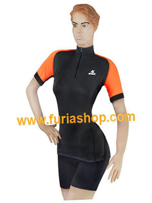 Remera ciclismo Audax para Dama