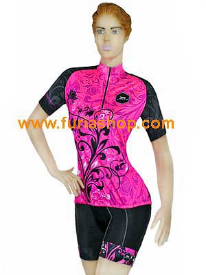 Remera manga corta bicicleta mujer