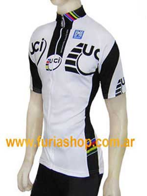 Remera de ciclismo Santini hombre