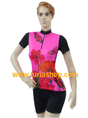 Remera para mujer de ciclismo Coach