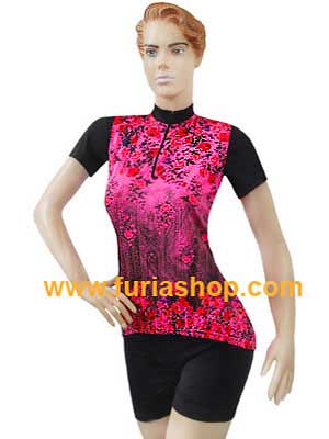 Remera de mujer para ciclismo Audax