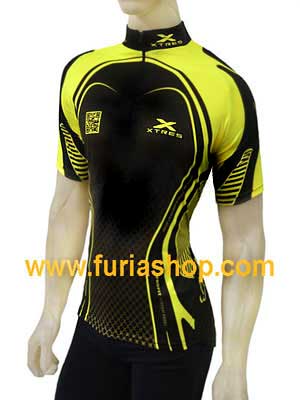 Remera de ciclismo manga corta Xtres