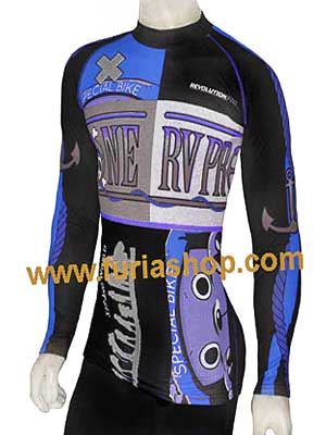 Remera de ciclismo termica hombre
