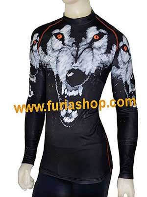 Remera manga larga ciclismo hombre