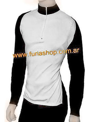 Remera termica Xtres manga larga ciclismo