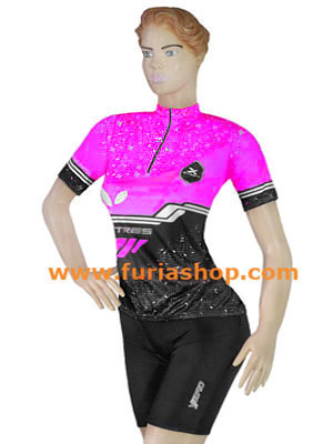 Remera ciclismo mujer Xtres Pro Fit