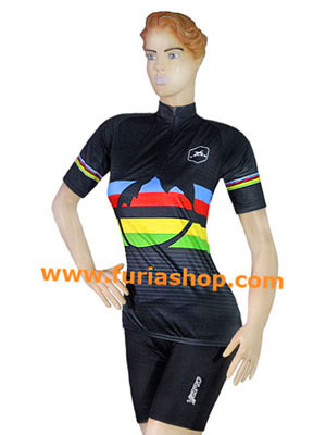 Remera de mujer para ciclismo