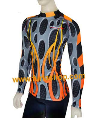 Remera manga larga hombre ciclismo