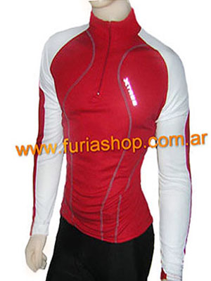 Remera Xtres manga larga para ciclismo