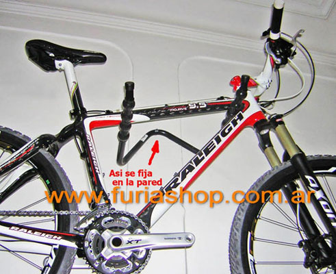 Soporte de pared para colgar 1 Bicicleta